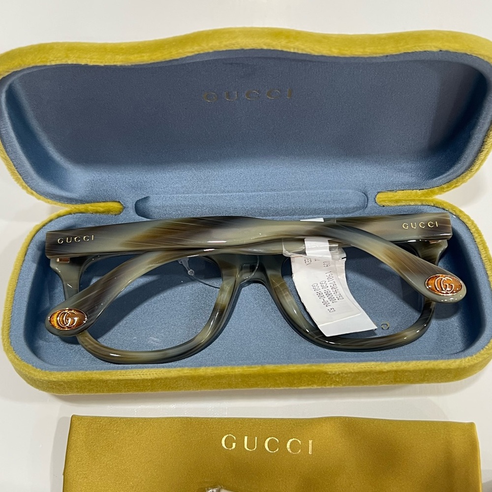 GUCCI 53MM Square Optical Glasses - Picture 4 of 11